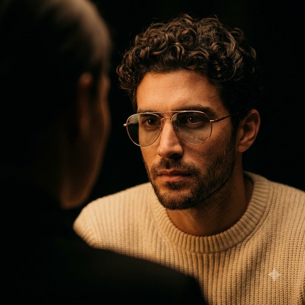 Cinematic Eye-Contact Portrait