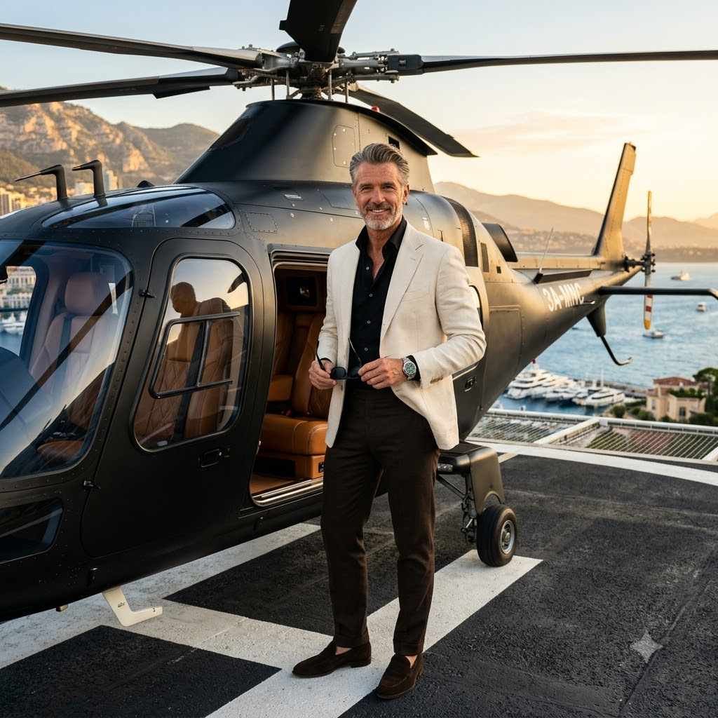 Monaco Private Aviation Gentleman