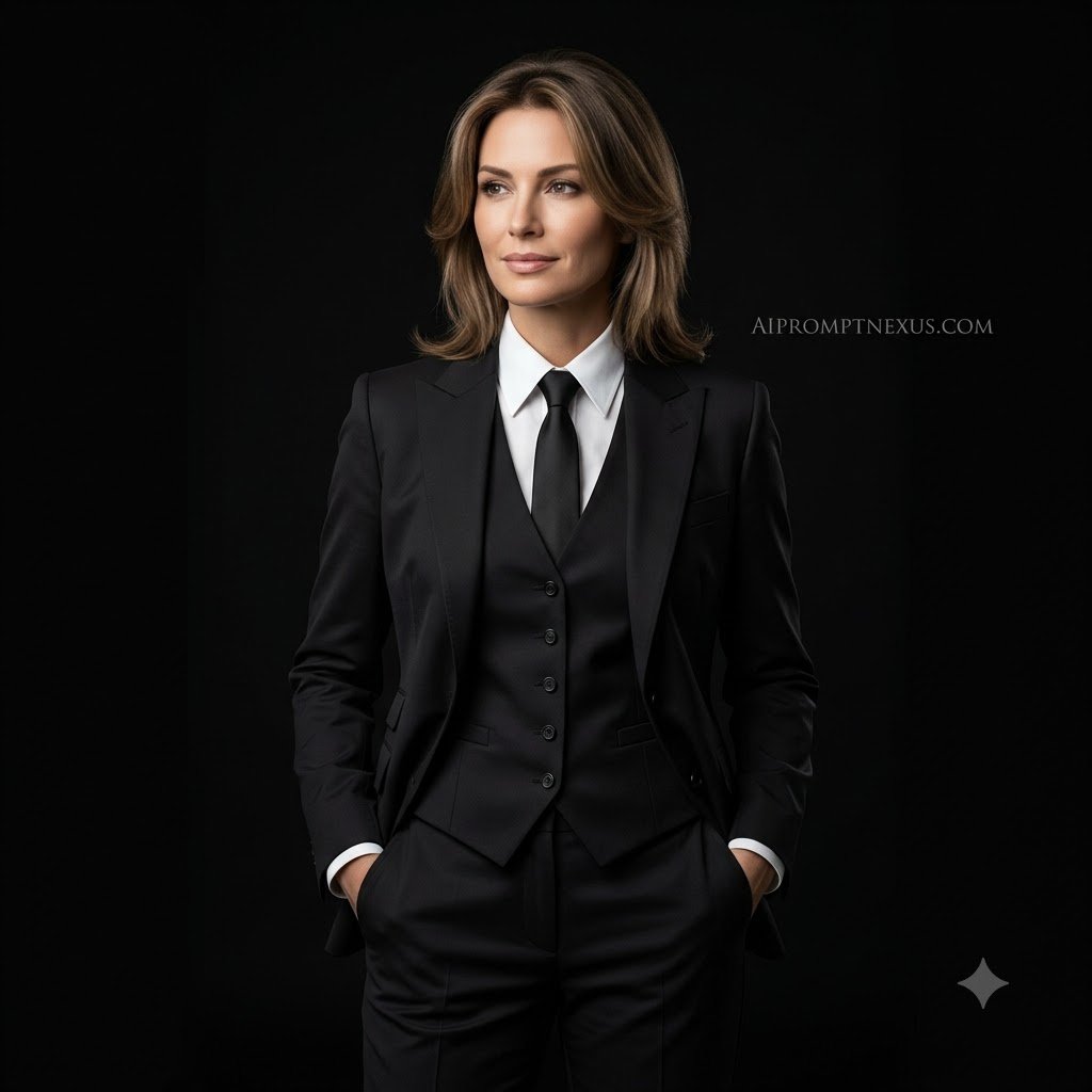 Black Executive — Luxury Corporate Power Portrait