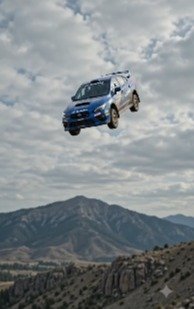 Freefall Impact — Cinematic Car Crash Landing